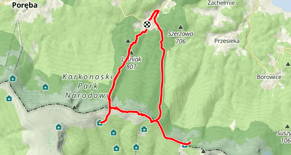Szlak na Czeskie Kamienie